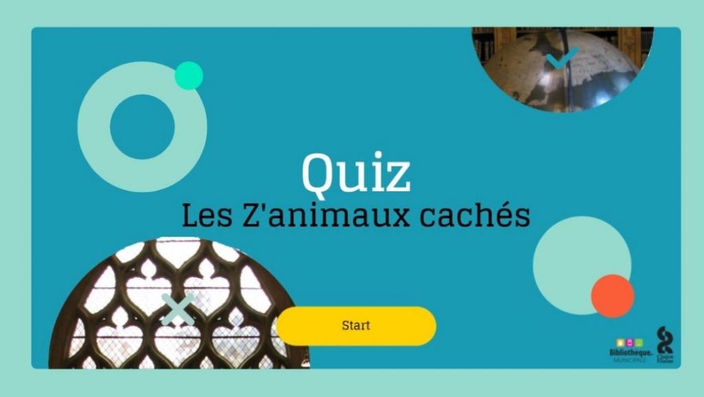 Quiz sur les animaux cachés de la bibliothèque