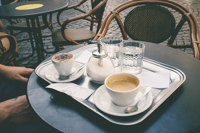 terrasse de café