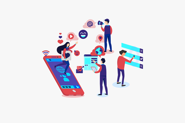 illustration des réseaux sociaux