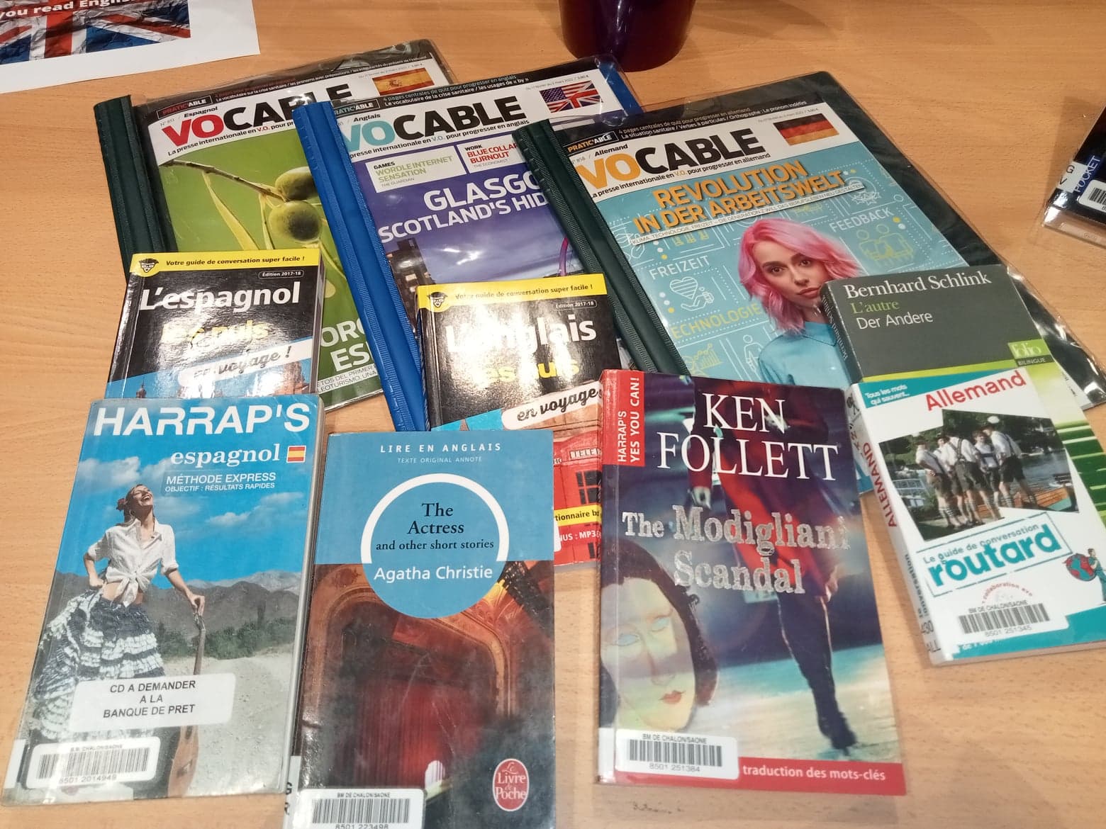 livres en langue étrangère